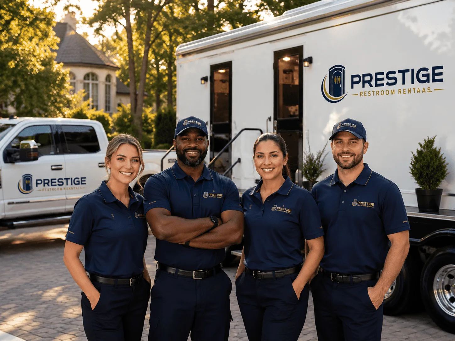 Trusted Luxury Portable Restrooms company in Vale, SD